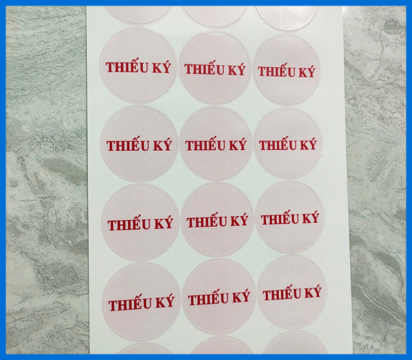 In Decal Giấy